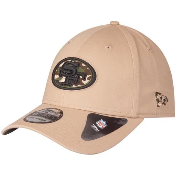 Casquet 39THIRTY - New Era - NFL LAG - Beige - Camo trä - Broderad logotyp