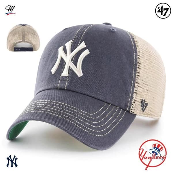 Casquette MLB New York Yankees Trawler 'Clean Up Vintage' - B-TRWLR17GWP-VNA