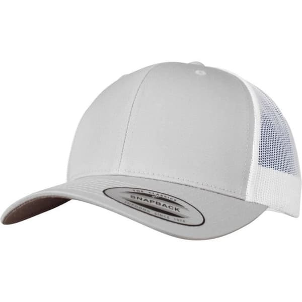 Casquette Flexfit RETRO Trucker Snapback - Vit - Man