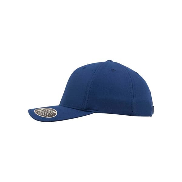 Böjd Keps - Flexfit - Cool & Dry - Grå Silver - One Size - Sommar