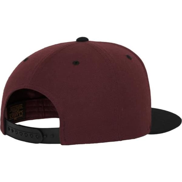 Flexfit Classic 2-Tone Snapback Keps - vinröd / …
