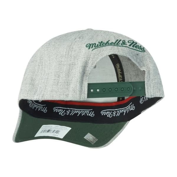 Casquette M&amp;N Stretch Snapback GROUND 2.0 Milwaukee Bucks - MITCHELL &amp; NESS - Herr - Vit heather