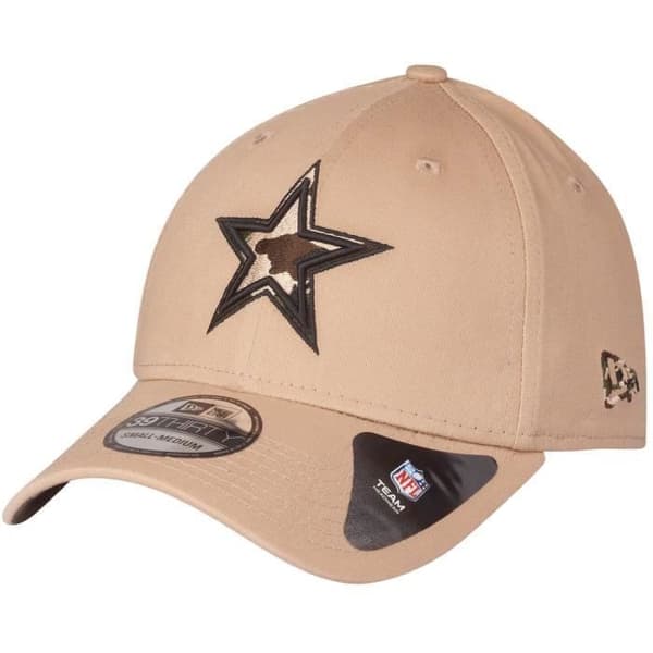 Casquet 39THIRTY - New Era - NFL LAG - Beige - Camo trä - Unisex