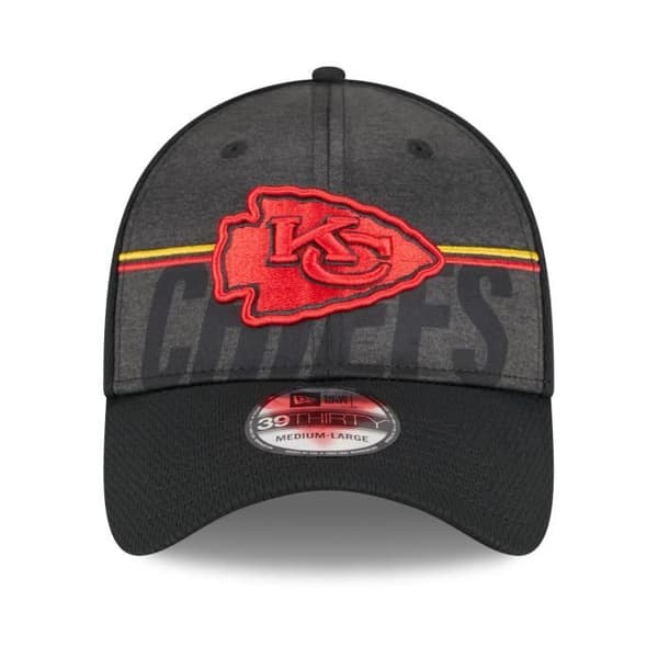 Casquette New Era 39Thirty - NFL TRAINING 2023 Kansas City Chiefs - Herr - Svart - Sportkläder