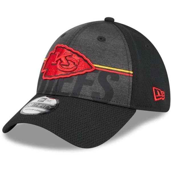 Casquette New Era 39Thirty - NFL TRAINING 2023 Kansas City Chiefs - Herr - Svart - Sportkläder