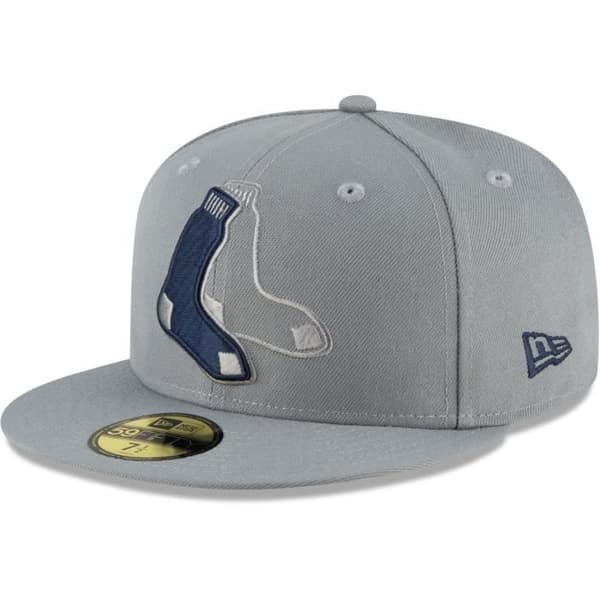 New Era 59Fifty Fitted Cap - STORM GREY MLB Cooperstown Team