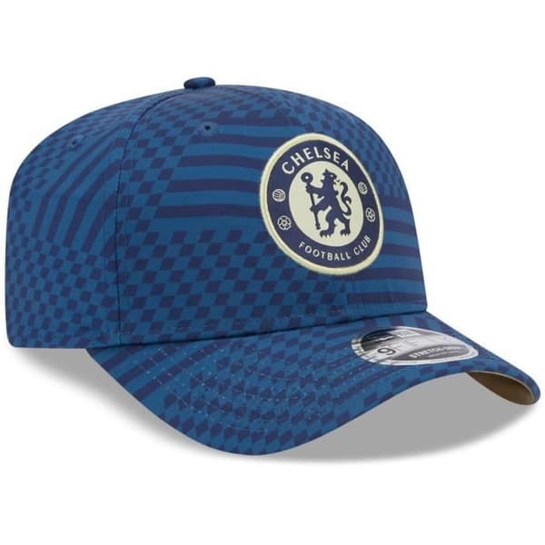Casquette New Era 9Fifty Stretch-Snap - AOP CHECK FC Chelsea - Royale - Herr - Sportskläder