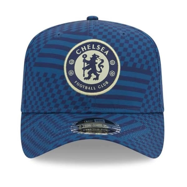Casquette New Era 9Fifty Stretch-Snap - AOP CHECK FC Chelsea - Royale - Herr - Sportskläder