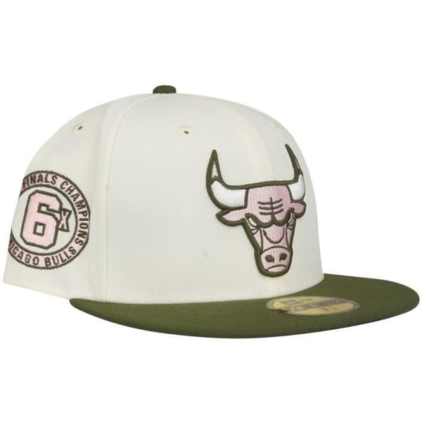 New Era 59Fifty keps - Chicago Bulls beige/oliv - Herr