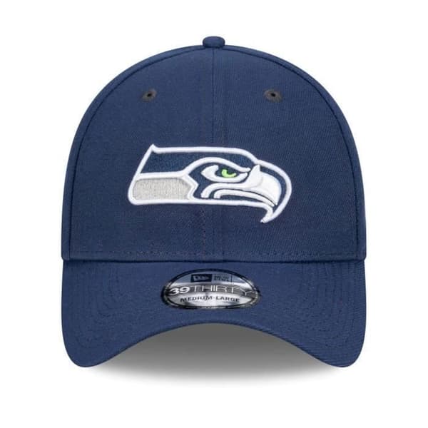 Casque 39Thirty Stretch-Fit - NEW ERA - Seattle Seahawks - Vit - Sportskläder - Vuxen