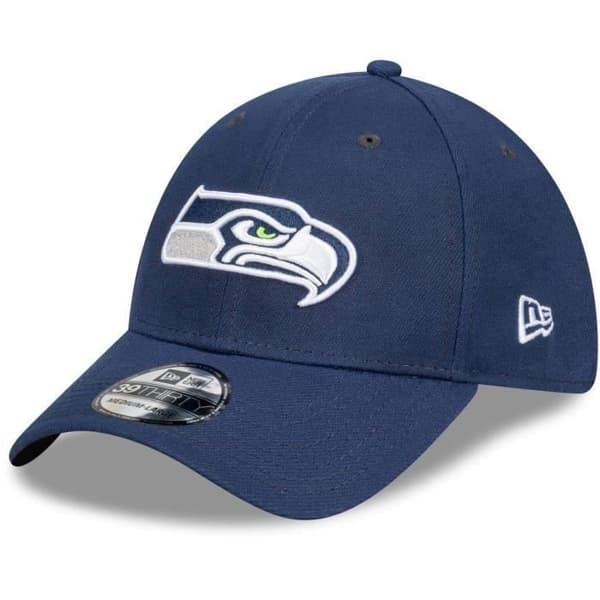 Casque 39Thirty Stretch-Fit - NEW ERA - Seattle Seahawks - Vit - Sportskläder - Vuxen