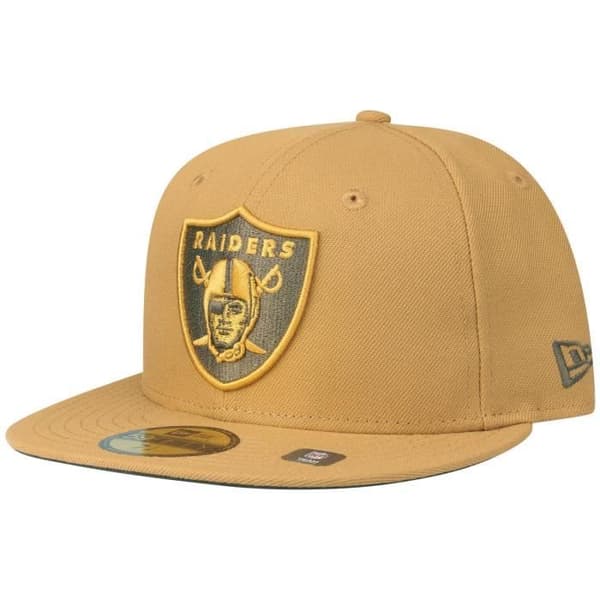 New Era 59Fifty keps - Las Vegas Raiders - Panama Tan - Brun - Vit - Herr - Sportkläder