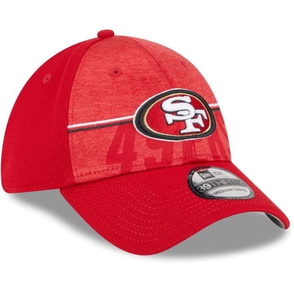 Casquette New Era 39Thirty - NFL TRAINING 2023 San Francisco 49ers - Vit - Man - Sportkläder