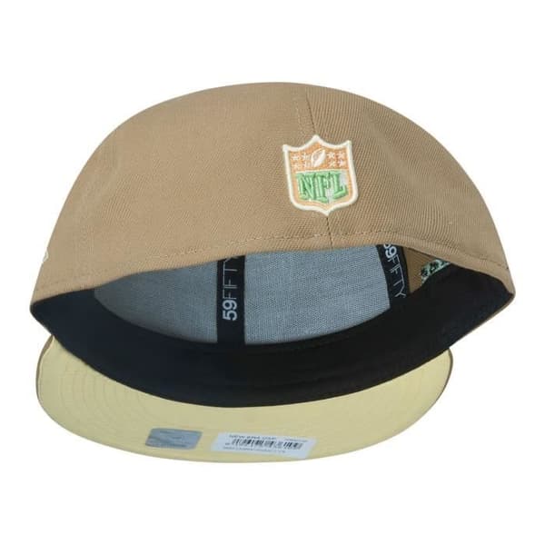 New Era 59Fifty ajusterad keps - Las Vegas Raiders - Vit och brun - 100% polyester