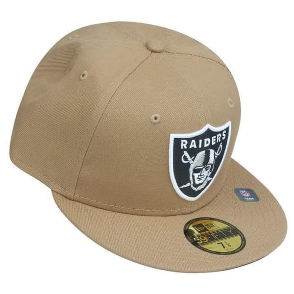 New Era 59Fifty Fitted Cap - Las Vegas Raiders khaki