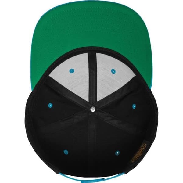 Flexfit Classic 2-Tone Snapback Cap - svart / tu…