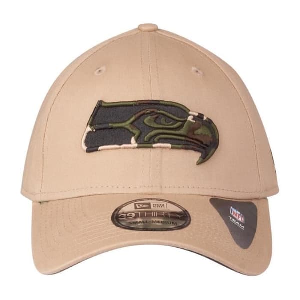 Casquette 39THIRTY - New Era - NFL LAG - Beige - Kamouflage Trä - Stretch Fit