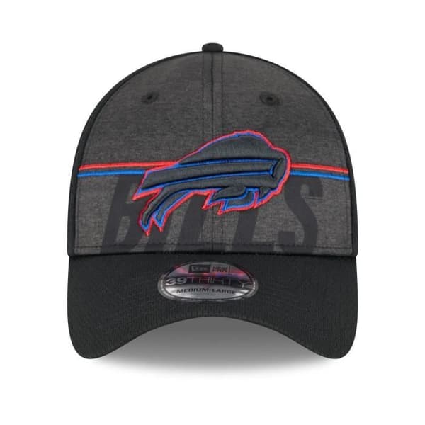 Casquet New Era 39Thirty - NFL TRAINING 2023 Buffalo Bills - Herr - Svart - Sportkläder