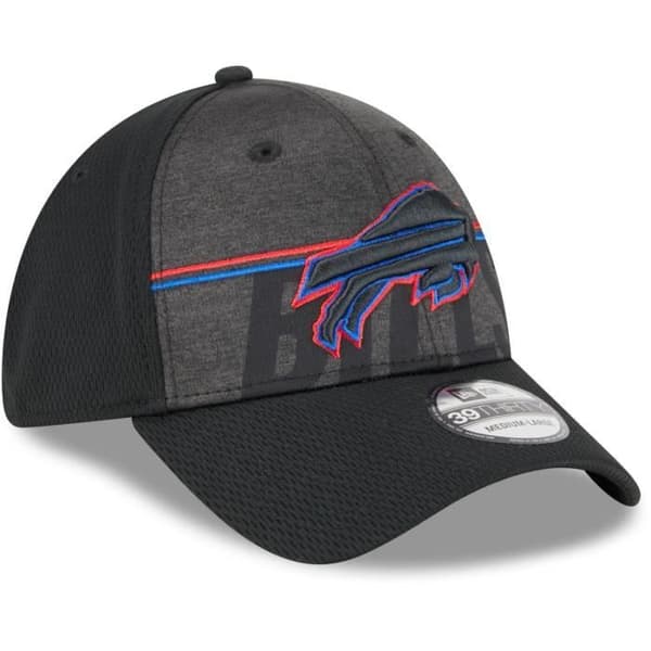 Casquet New Era 39Thirty - NFL TRAINING 2023 Buffalo Bills - Herr - Svart - Sportkläder