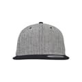 Miniatyrbild 4 av 6: Snapback &amp; Strapback Cap - Flexfit - Solid Melange - Svart - Justerbar - Herr