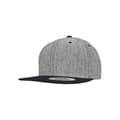 Miniatyrbild 1 av 6: Snapback &amp; Strapback Cap - Flexfit - Solid Melange - Svart - Justerbar - Herr