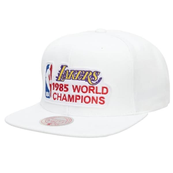 Snapback-keps Mitchell & Ness - Los Angeles Lakers Champions - Vit, Svart och Guld - Herr