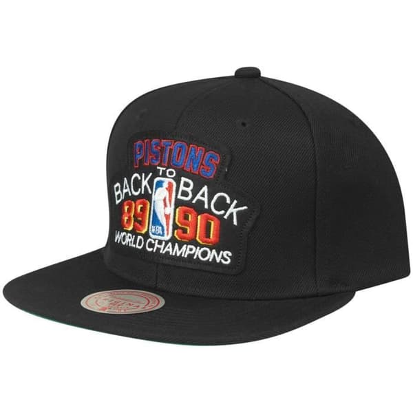 Snapback-keps Detroit Pistons 1889/90 - Mitchell &amp; Ness - Svart - Herr