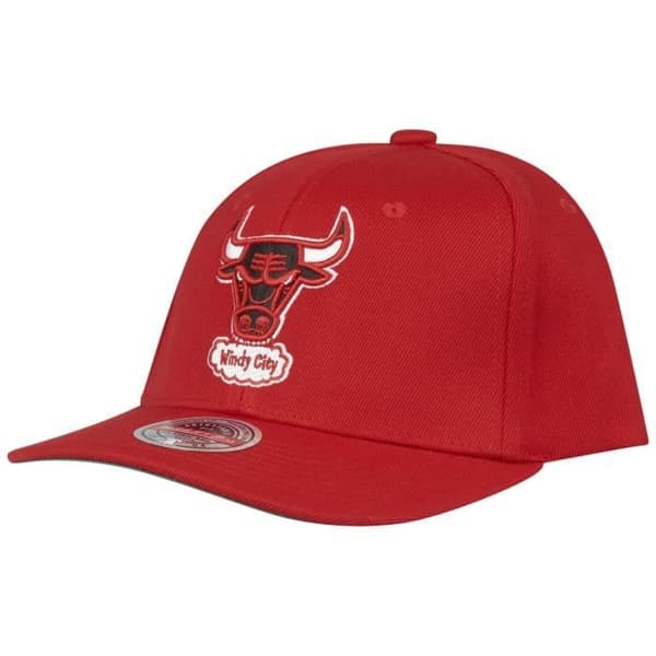 M&amp;N Stretch Snapback Kaps GROUND HWC Chicago Bulls