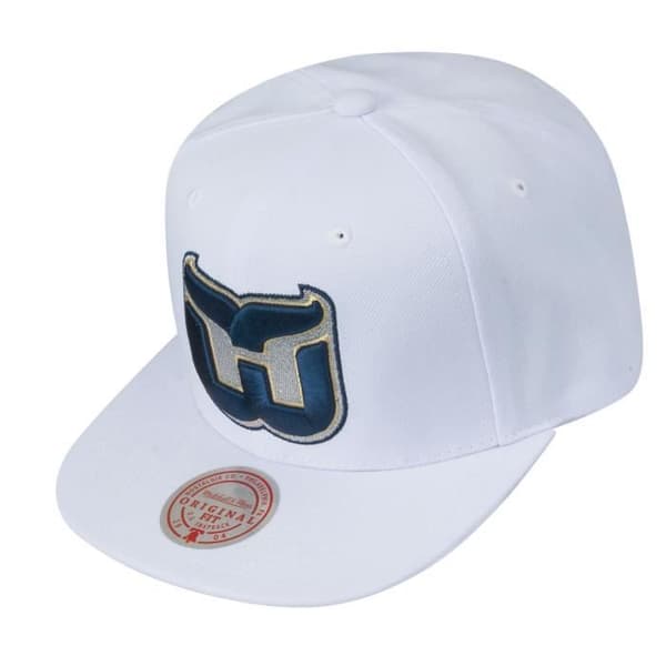 Casquette Mitchell &amp; Ness Snapback VINTERVIT Hartford Whalers - Herr - Vit - Sportkläder