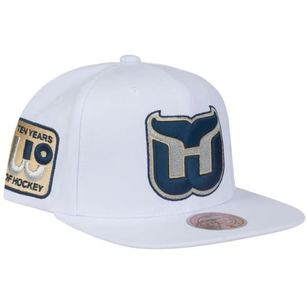 Casquette Mitchell &amp; Ness Snapback VINTERVIT Hartford Whalers - Herr - Vit - Sportkläder