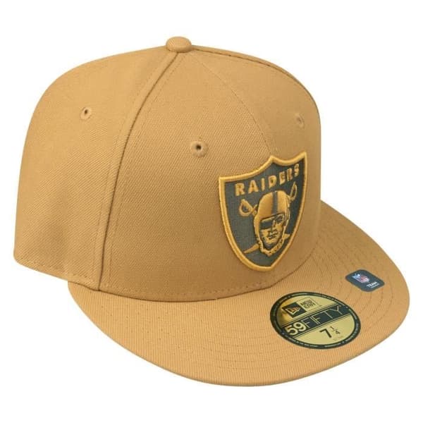 New Era 59Fifty keps - Las Vegas Raiders - Panama Tan - Brun - Vit - Herr - Sportkläder