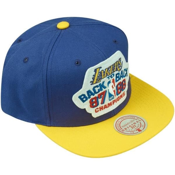 Mitchell &amp; Ness Snapback Keps - Los Angeles Lakers 1987/88