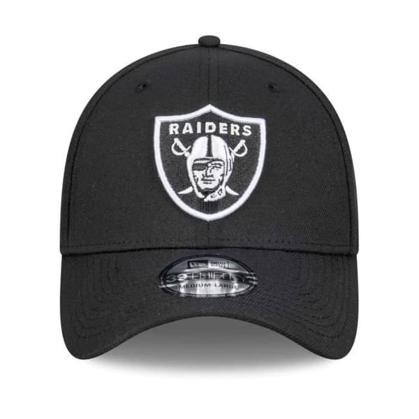Stretch-fit keps - New Era - 39Thirty - Las Vegas Raiders - Vit - Herr
