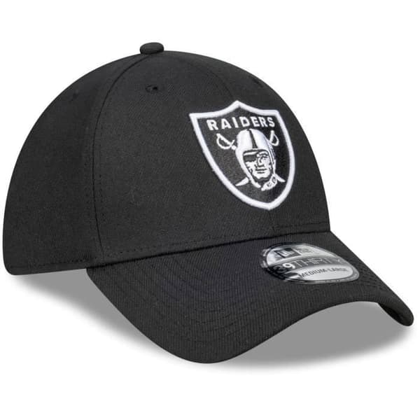 Stretch-fit keps - New Era - 39Thirty - Las Vegas Raiders - Vit - Herr