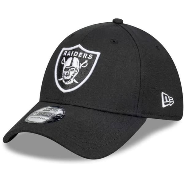 Stretch-fit keps - New Era - 39Thirty - Las Vegas Raiders - Vit - Herr