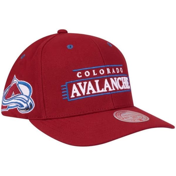 Casquette Snapback LOFI PRO Colorado Avalanche - MITCHELL & NESS - Herr - Svart - Höst / Vinter - Sportkläder