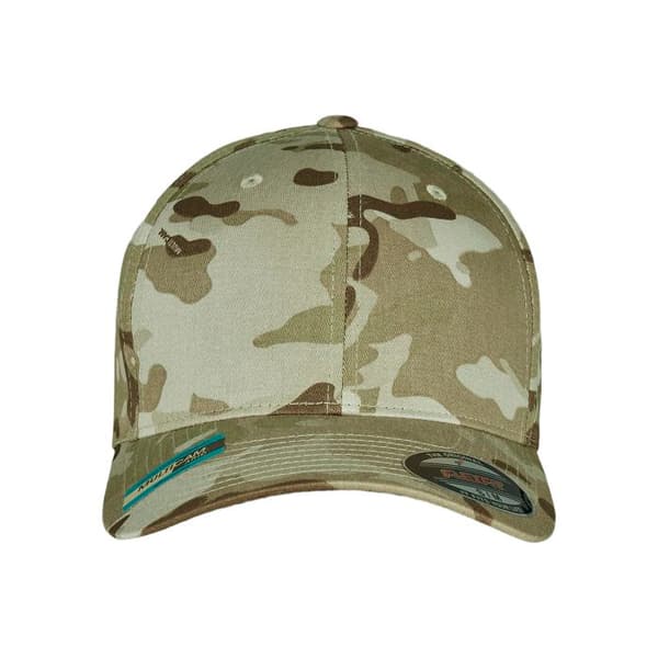 Keps - Brandit - Multicam Tropical - 98% Bomull - Böjd skärm - Perforerade hål