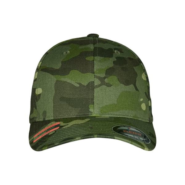 Keps - Brandit - Multicam Tropical - 98% Bomull - Böjd skärm - Perforerade hål