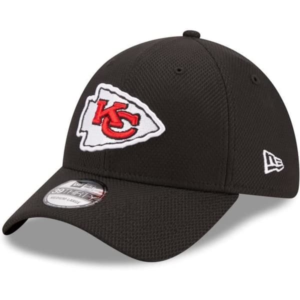 Casquette 39Thirty Diamond - NEW ERA - Kansas City Chiefs - Svart - Sportkläder - Vuxen