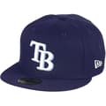 Miniatyrbild 1 av 3: Casquette 59Fifty Basecap Tampa Bay Rays MLB AC Performance Blå från New Era