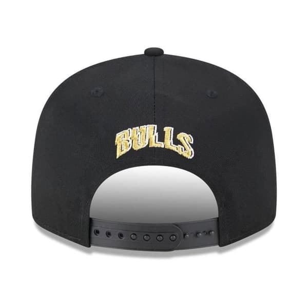 Snapback-keps - New Era - 9Fifty - Chicago Bulls - Svart - Sportkläder - En storlek