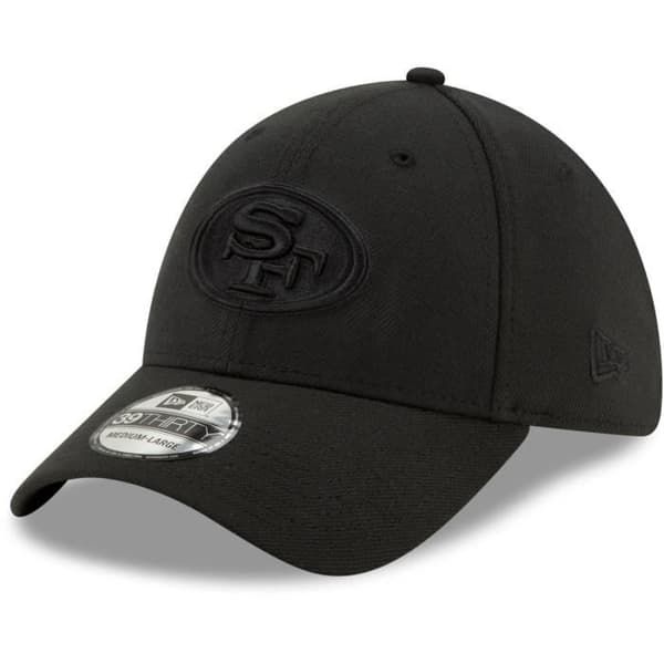Stretch-fit keps New Era 39Thirty - San Francisco 49ers - Svart - Herr