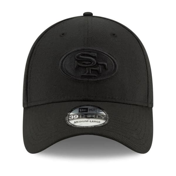 Stretch-fit keps New Era 39Thirty - San Francisco 49ers - Svart - Herr