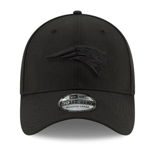 Casquette 39Thirty Stretch-Fit - NEW ERA - New England Patriots - Svart - Storlek S - XL