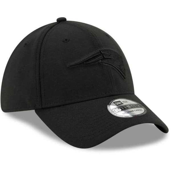 Casquette 39Thirty Stretch-Fit - NEW ERA - New England Patriots - Svart - Storlek S - XL