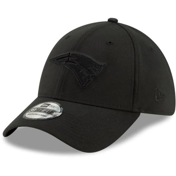 Casquette 39Thirty Stretch-Fit - NEW ERA - New England Patriots - Svart - Storlek S - XL