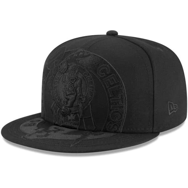 New Era 59Fifty Justerbar Keps - SPILL NBA Lag Logotyp - Boston Celtics - Svart - Herr