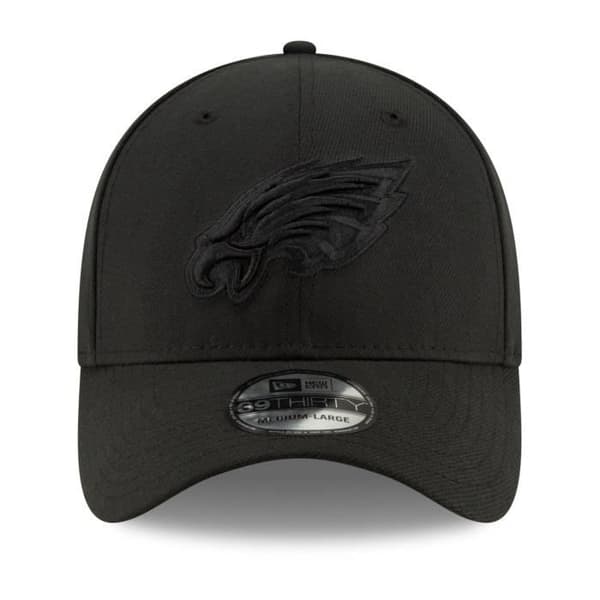 Casquette 39Thirty Stretch-Fit - NEW ERA - Philadelphia Eagles - Svart - Storlek S - XL