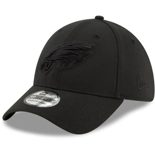Casquette 39Thirty Stretch-Fit - NEW ERA - Philadelphia Eagles - Svart - Storlek S - XL