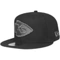 Miniatyrbild 1 av 4: Snapback-keps New Era 9Fifty - Kansas City Chiefs svart - Herr - 100% ull